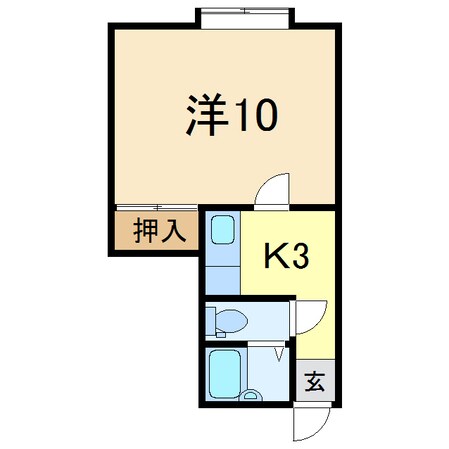 ハイクレスト16の物件間取画像